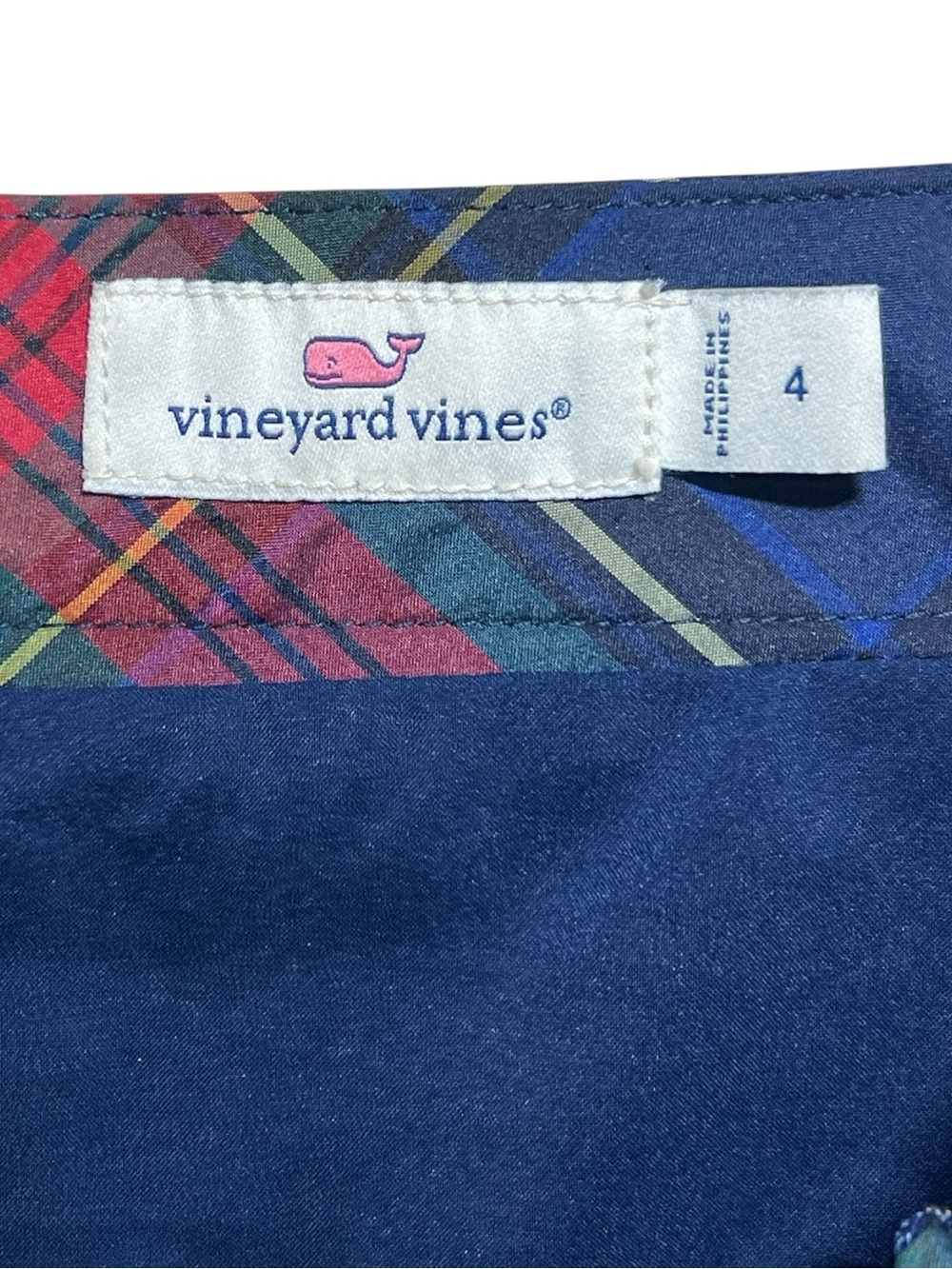 Vineyard Vines Jolly Plaid Ruffle Tartan Skirt - Picture 2 of 15